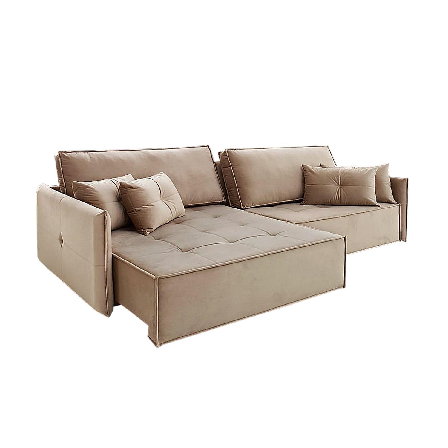 Sofá Retrátil em Linho 2 Lugares 1,80m Veneza Estofados Arpaan