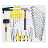 Kit 30 Ferramentas Mecânico Chaves Martelo Alicate Tradestar - 2