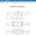 Ver imagem 2 de Bigorna Industrial Ferro Fundido Nodular 10kg 40x13,2x7,5cm
