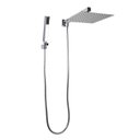 Ver imagem 2 de Ducha Chuveiro Inox 25 Cm com Chuveirinho de Mão em Abs