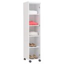 Ver imagem 4 de Armário Multiuso Organizador 1 Porta Luxo Moveis Gonçalves - Branco