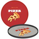 Ver imagem 1 de Conjunto 24 Pratos de Pizza Servir Pizzaria Tramontina Polipropileno Plástico 20cm Sortidos