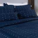 Ver imagem 4 de Kit Cobre Leito Casal Padrão + Almofada 5 Peças Bordado Urbany Hipercal 400 Fios 100% Poliéster