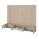 Ver imagem 6 de Rack com Painel para TV até 85 Polegadas 100% MDF 270CMX200CM Astro Yescasa Bege Galiano Grann/Off W