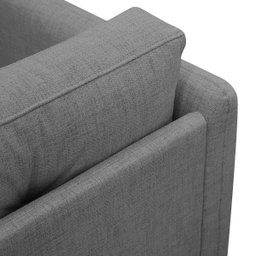 Kit 2 Poltronas Decorativa Luxo para Sala Consultório Escritório Recepção Aviv Linho Premium - 10