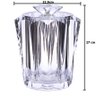 Balde de Gelo Acrílico 3 Litros Vinho Transparente Com Tampa - 3