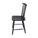 Ver imagem 4 de Jogo de Jantar Colonial Brisa Mesa 80x80cm Preto + 02 Cadeiras Pretas - Rustico Linda (quadrada)