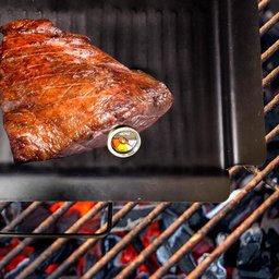 Termômetro Carne Espeto Culinário Alimentos Cozinha Prana - 3