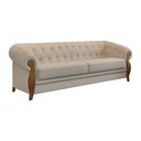 Ver imagem 1 de Sofá 2 Lugares 188cm Pugle Linho Camurça Bege - Sallar Home