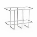 Ver imagem 4 de Porta Guardanapo de Mesa Cromado Guardanapeira Restaurante Lancheria Mesa Posta Utimil