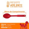 Colher de Arroz de Nylon Vermelho 29cm - Casambiente - 5