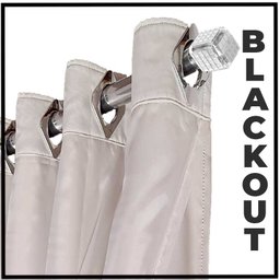Cortina Blackout Lea Corta Luz 5,40 X 2,60 Quarto Palha - 4