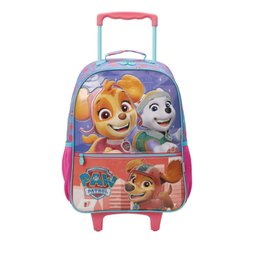 Mochila com Rodas Escolar 16" Patrulha Canina Meninas - Xeryus - 1