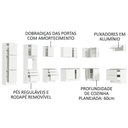 Ver mais imagens de Armário De Cozinha Completa De Canto 546cm Branco