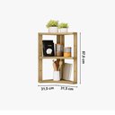 Ver imagem 4 de Nicho Prateleira Cantoneira Prisma Multiuso Cinamomo