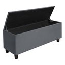 Ver imagem 3 de Baú Recamier Bali Cama Casal 150cm Quarto Sala Organizador