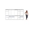 Guarda-Roupa Closet Easy 6 Peças Com 6 Gavetas Branco - 5