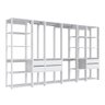 Guarda-Roupa Closet Easy 6 Peças Com 6 Gavetas Branco - 1