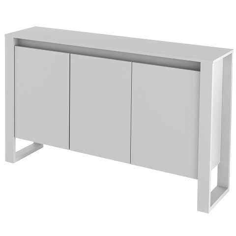 Balcão para Escritório Home Office ME4147 Branco - Gran Belo