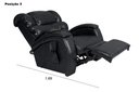 Ver mais imagens de Poltrona Reclinável Imperial Motorizada Courissimo com Lift:preto 851