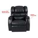 Ver imagem 7 de Poltrona Reclinável Imperial Motorizada Courissimo com Lift:preto 851
