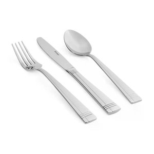Faqueiro St. James Deco Inox 101 Peças Sofisticação e Estilo