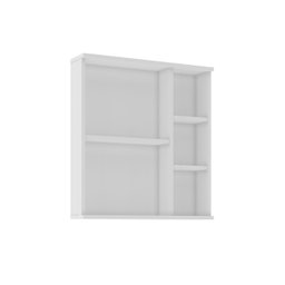 Conjunto para Banheiro 3 Peças 1 Gabinete com Cuba 1 Armário com Espelho 70cm Bia  - 8