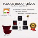 Ver imagem 2 de Kit Placas Quadros Decorativos 3 Pçs 20x30 Horizonte Quente 