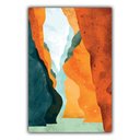Ver imagem 6 de Kit Placas Quadros Decorativos 3 Pçs 20x30 Horizonte Quente 