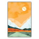 Ver imagem 7 de Kit Placas Quadros Decorativos 3 Pçs 20x30 Horizonte Quente 