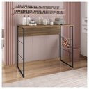 Ver imagem 1 de Mesa Para Manicure Aparador 90cm Fabrick Marrom Caemmun