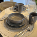 Ver imagem 4 de Caneca em Cerâmica Flat 350ml Oxford Chumbo Gray