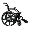 Cadeira de Rodas Moa "moving On Ahead" Lancamento Mod. 2025:preto Detalhes Azul - 1