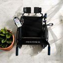 Ver imagem 4 de Cadeira de Rodas Moa "moving On Ahead" Lancamento Mod. 2025:preto Detalhes Azul