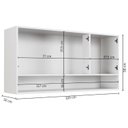 Ver imagem 3 de Armário Aéreo para Cozinha 3 Portas Plus