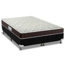 Ver imagem 1 de Cama Box King: Colchão Espuma D33 Probel Advanced Mega Resistente + Base CRC Suede Black(193x203)