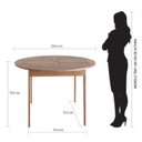 Ver imagem 6 de Conjunto com 1 Mesa 4 Cadeiras Pink Sands Marrom/Madeira