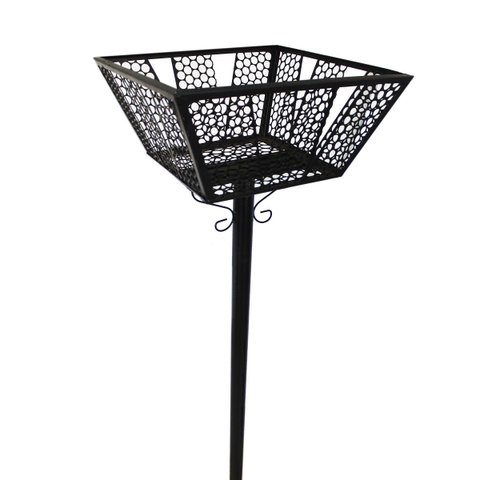 Lixeira de Embutir para Calçada Lixeira de Rua Grande Reforçada em Aço Residencial Casa