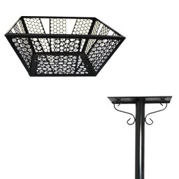 Lixeira de Embutir para Calçada Lixeira de Rua Grande Reforçada em Aço Residencial Casa - 3