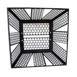 Lixeira de Embutir para Calçada Lixeira de Rua Grande Reforçada em Aço Residencial Casa - 4