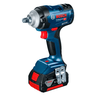 Chave de Impacto Bosch Gds 18v400 C/2bat 4ah Carregador e Maleta - 2