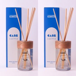 Kit 2 Difusores de Aromas Cabe Calma - Cabecasa 200ml - 1