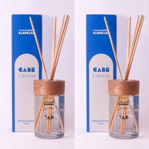Kit 2 Difusores de Aromas Cabe Calma 200ml