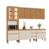 Cozinha Modulada Completa Tuboarte Leonor 100% Mdf com 11 Portas e 5 Gavetas - 2