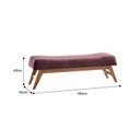 Ver imagem 3 de Puff 160cm Pés Mel Horus Rosa