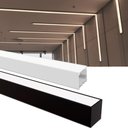 Ver imagem 2 de Perfil de Sobrepor Taschibra para Fita de Led Spire 35 Preto com 3 Metros