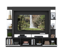 Ver imagem 5 de Estante com Espelho para Tv até 65" Multimóveis Oslo Fg3389 Preta/branca