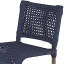 Ver imagem 4 de 2 Banquetas Haiti em Corda Náutica Alumínio Balcão Edícula Cozinha Trama Original
