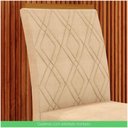 Ver imagem 2 de Conjunto 4 Cadeiras Estofadas Lupita Casa 812 Nature Linho
