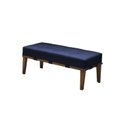 Ver imagem 2 de Puff 100cm Pés Mel Livia Azul